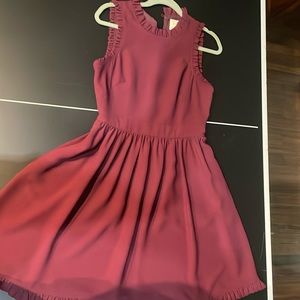 Kate spade maroon dress